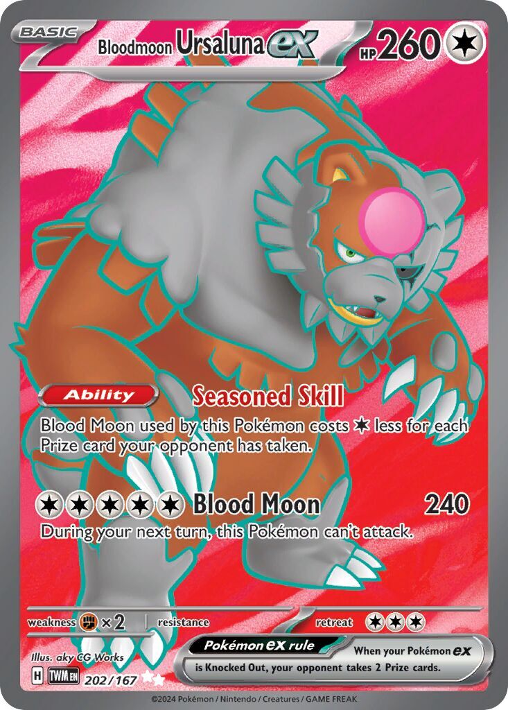 Bloodmoon Ursaluna ex 202/167 - Twilight Masquerade