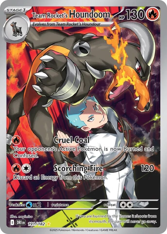 Team Rocket's Houndoom 191/182 - Destined Rivals