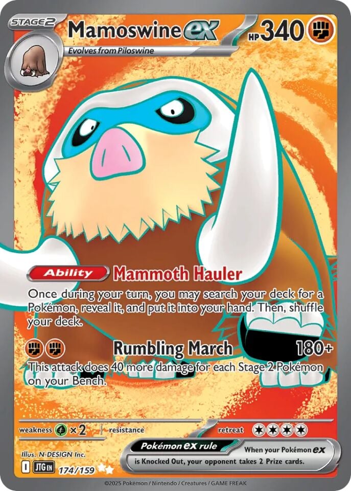 Mamoswine ex 174/159 - Journey Together