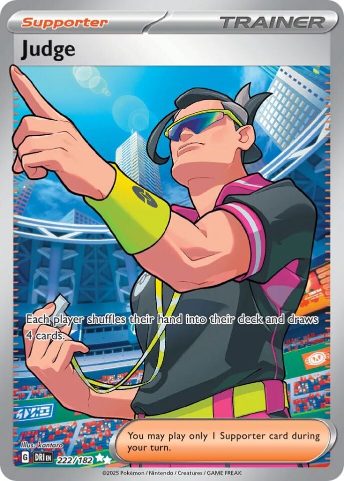 Judge 222/182 - Destined Rivals