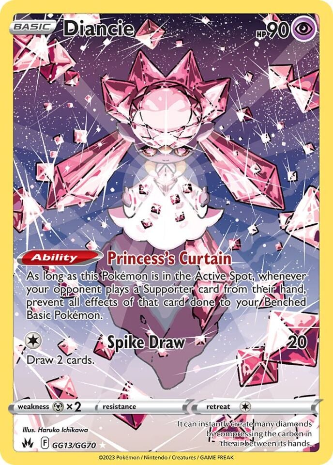 Diancie GG13/GG70 - Crown Zenith