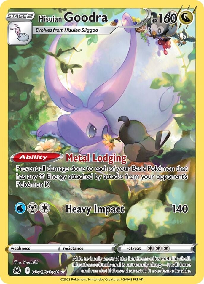 Hisuian Goodra GG21/GG70 - Crown Zenith
