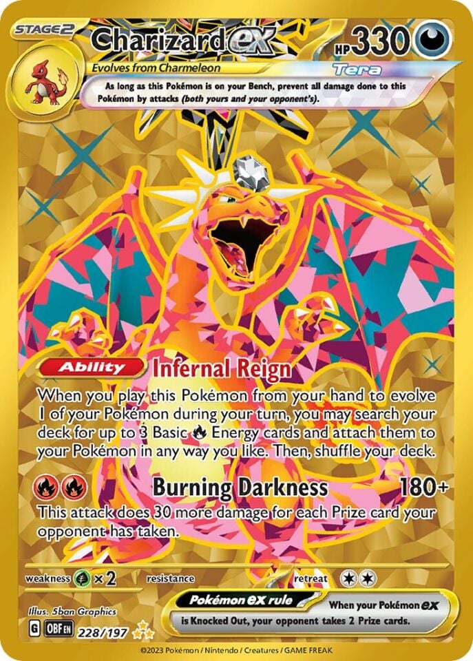 Charizard ex 228/197 - Obsidian Flames