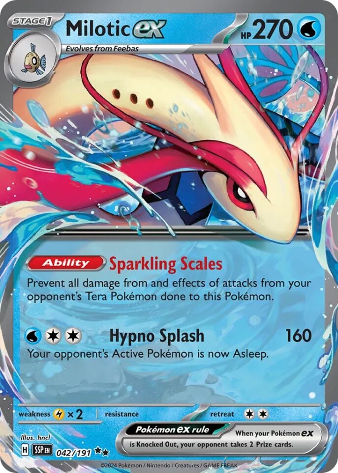 Milotic ex 042/191 - Surging Sparks