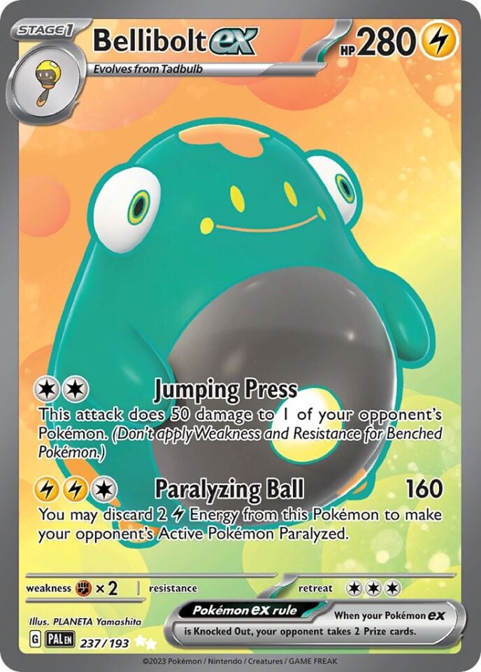 Bellibolt ex 237/193 - Paldea Evolved