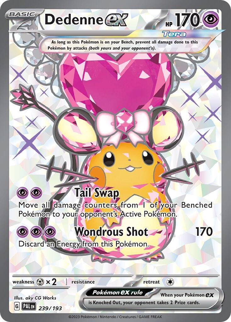 Dedenne ex 239/193 - Paldea Evolved