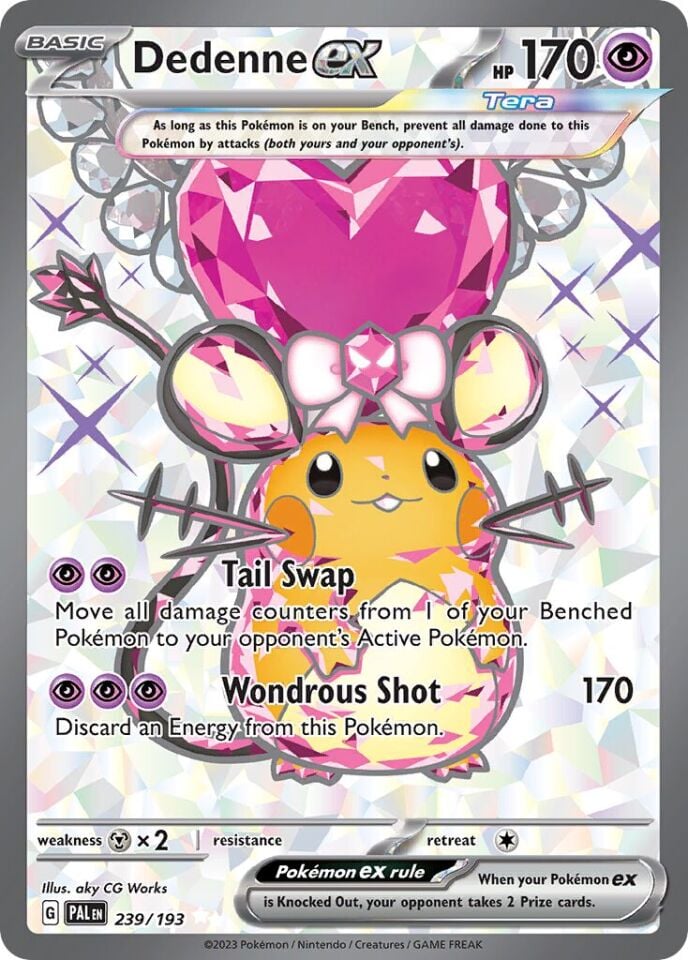 Dedenne ex 239/193 - Paldea Evolved