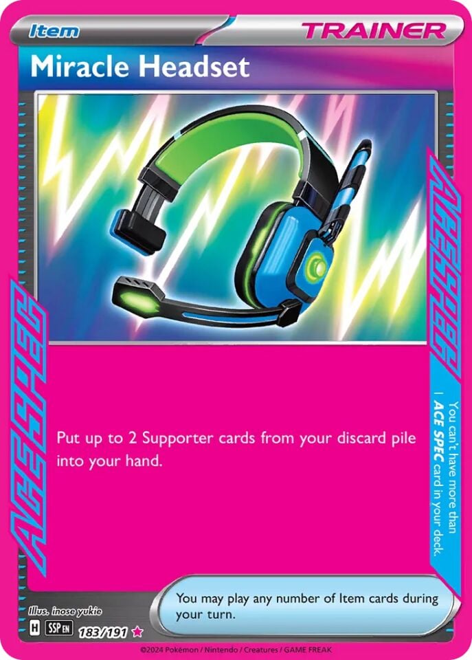 Miracle Headset 183/191 - Surging Sparks