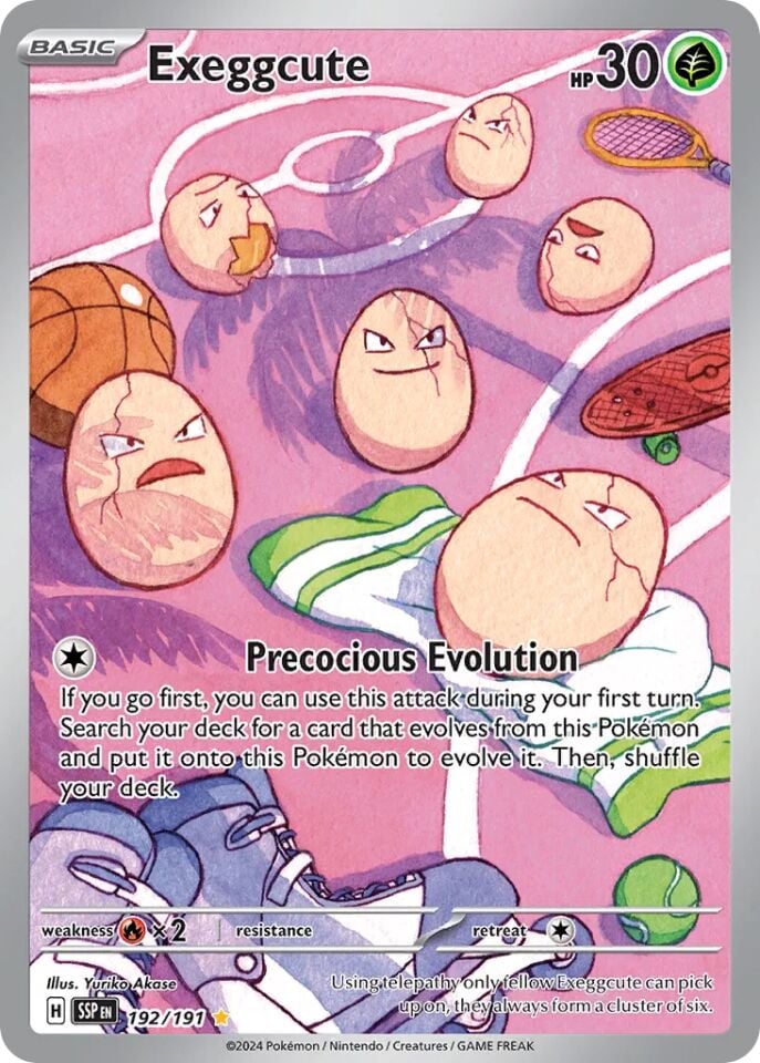 Exeggcute 192/191 - Surging Sparks