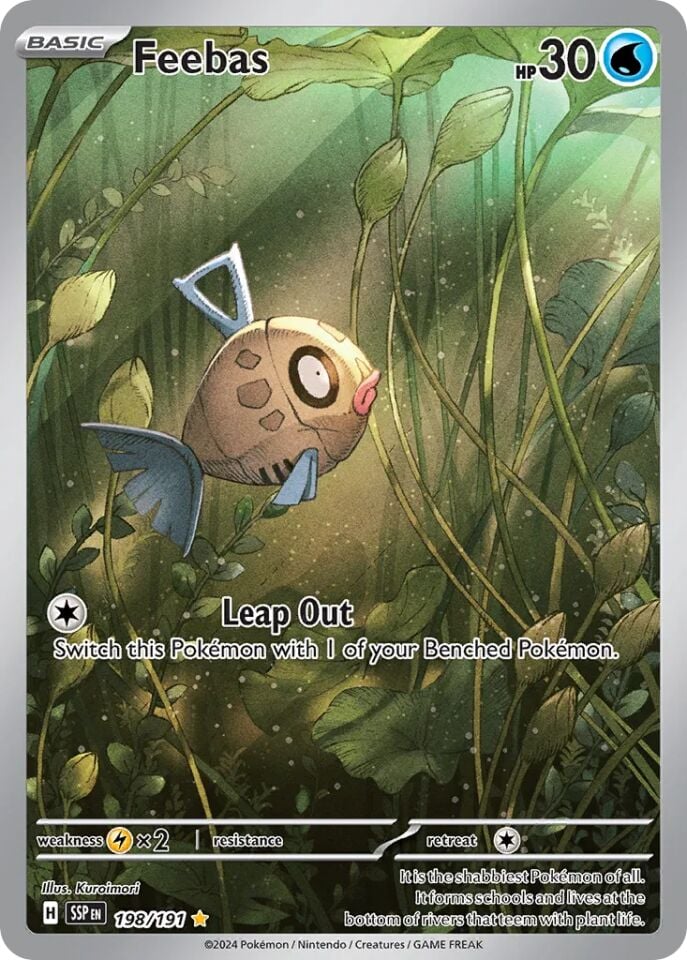 Feebas 198/191 - Surging Sparks