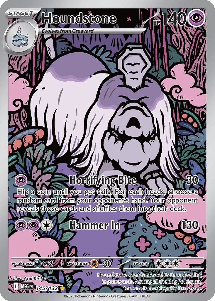 Houndstone 145/132 - Mega Evolution