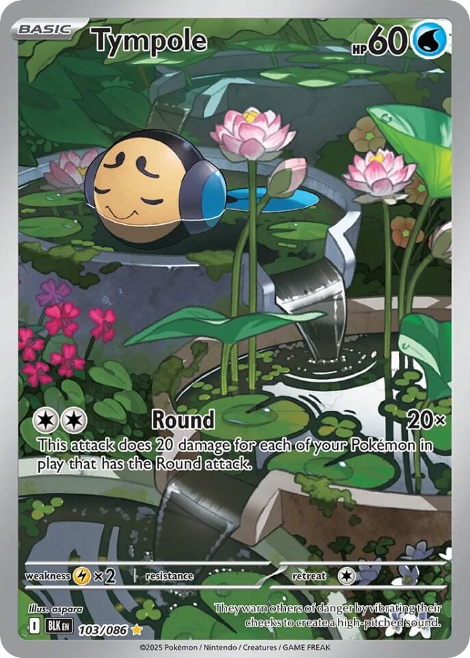 Tympole 103/086 - Black Bolt