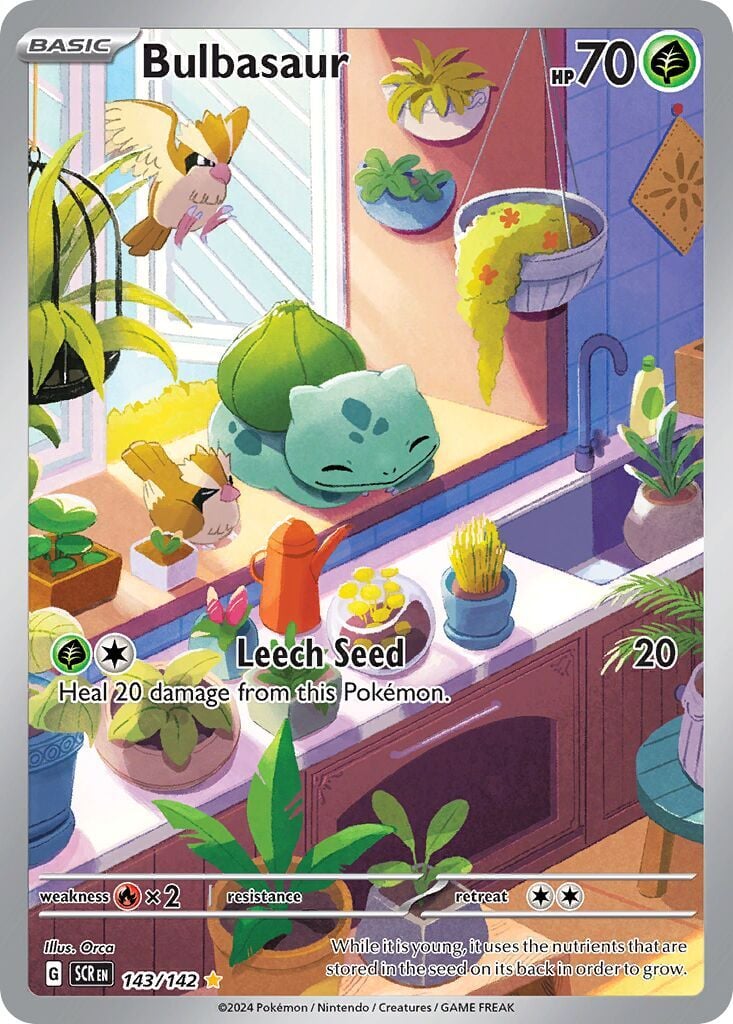 Bulbasaur 143/142 - Stellar Crown